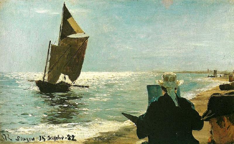 Peter Severin Kroyer kunstnere pa skagen sonderstrand